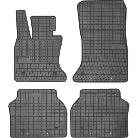 Alfombrillas Frogum ET402300 - BMW Serie 5 GT F07 2009-2017, llantas de aleación MS+BMW, velcro delanteras y traseras - instaladas (1/5)