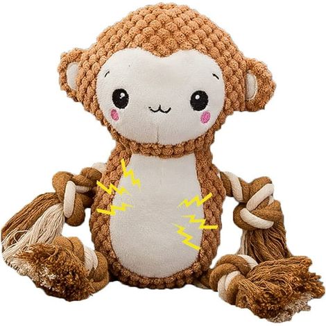 Jouet pour chien, jouet pour chien, jouets pour chien en peluche, jouet couineur pour chien, jouet à mâcher sûr pour chiens de petite et moyenne taille (1/5)