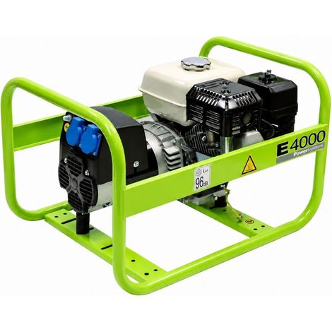 Generador gasolina E4000 de 2,6 kW con motor Honda