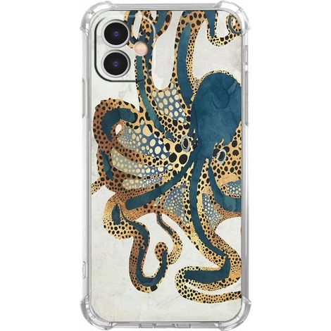 Octopus-Hülle für iPhone 11, TPU, Blau (1/4)