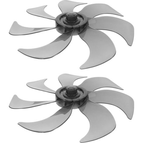 2 Pièces Lames de Rechange Épaisses en Plastique pour Ventilateur de Table et Pied, Accessoire Puissant et Facile à Installer, pour Fête Estivale (1/5)