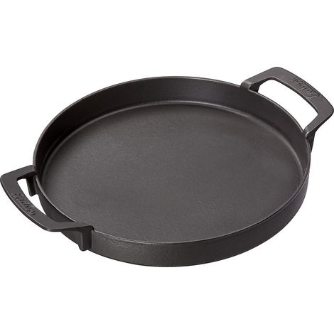 Switch Grid Gusspfanne Ø 30 cm Edelstahl schwarz