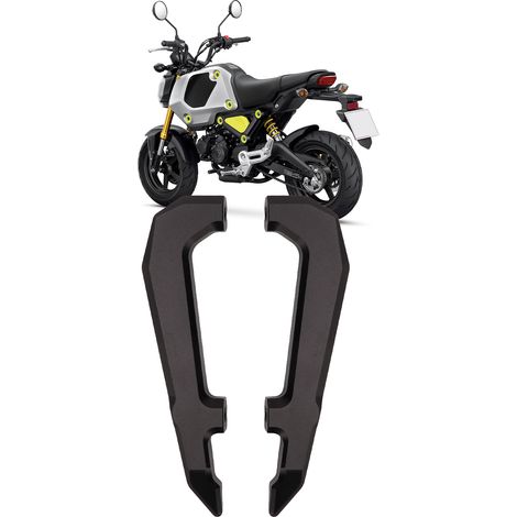 Poignée de maintien arrière pour moto HONDA MSX125 GROM 2021+ (noire)