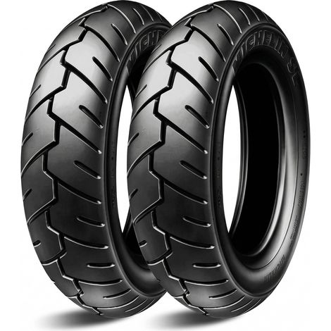 Neumático Michelin S1 80/100R10 80/100-10 24/2024 Delantero/Trasero TL/TT M/C