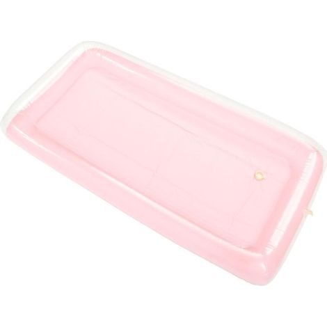 Aufblasbarer, schwimmender Obsttablett-Becherhalter für Poolpartys, Dekoration, Getränke (1/5)