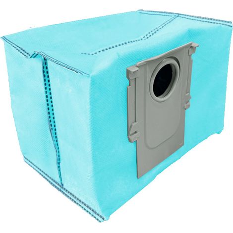 Lot de 6 sacs à poussière pour aspirateur robot G20 Q5 Q7 T8 Plus G10S Pure PRO (bleu), en charbon actif, pour un gain de temps et d'efforts. (1/5)