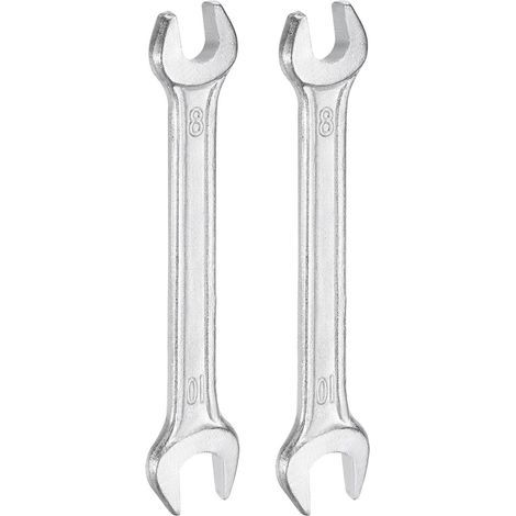 Clé à fourche double, petite clé à tête plate, 8-10 mm (1/5)