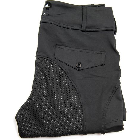 Coco Equestrian Black Ladies Womens Kids Horse Riding Tights Jodhpurs Breeches Leggings - L
