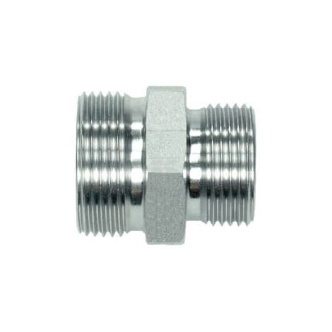Acoplamiento recto 10L x 8L acero inox. PH HYDRAULIK GS108LSS