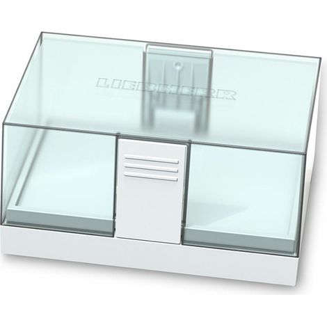 Beurrier de porte ( 13,8 x 7,4 x 9,5 cm) pour réfrigérateur Liebherr - 9882459 (1/2)