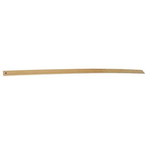 Cama De Lamas De Haya Sin Nudo Cepillado, 8 X 53 Mm, L.1,4 M Centrale Brico