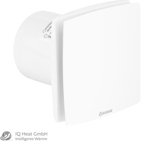 Blauberg Kleinraumlüfter Quatro C 100 T mit 88 m³/h Fördervolumen mit Nachlauf 8000119 (1/3)