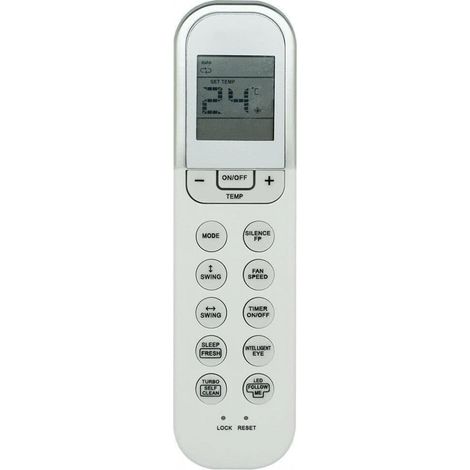 Télécommande de climatiseur compatible 1 pièce-Midea Rg36f /bgef Rg36f2 /bgef Rg36f4 /bgef (1/4)