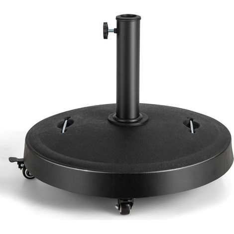 Portaombrellone da 23 kg con ruote e maniglie portaombrellone per pali ombrellone da 3848 mm 52 cm portaombrelli da mercato 88304043 88304043 88304043 88304043 88304043 88304043 88304043 88304043 8830