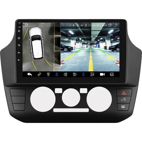 Sistema de audio para automóvil, pantalla táctil, control por voz, compatible con vehículos urbanos pequeños 2017-2023, cámara S8-360 (1/2)