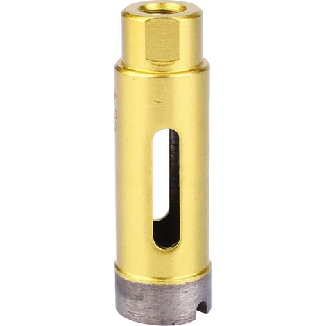 Diamant-Lochsäge für Winkelschleifer, 22 mm, geeignet für Marmor, Glas und Keramik (1/5)