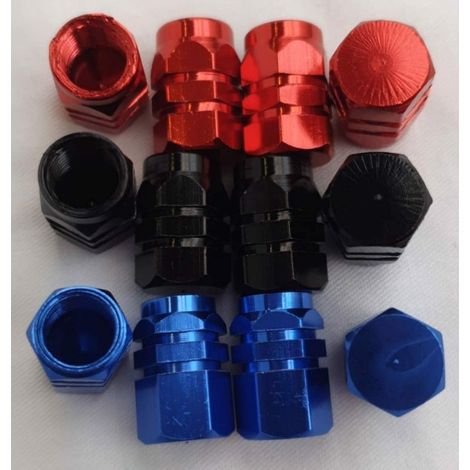 Bouchons de valve de pneu de voiture (12 pièces) (1/4)