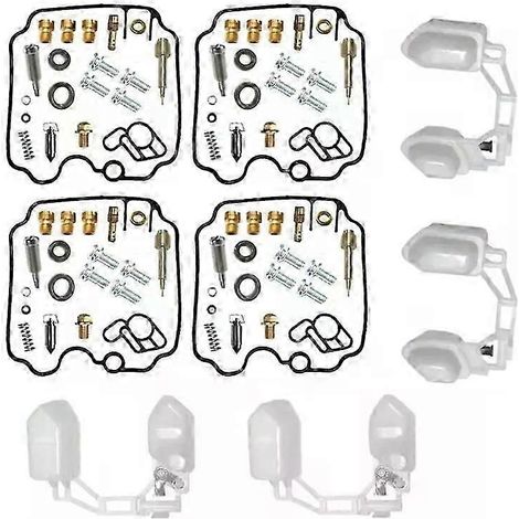 Kit de réparation de carburateur compatible avec XJ600 1994-1995 XJ600SH XJ600SN SN XJ 600 : joint, soupape à flotteur, vis de ralenti - JXLGV (1/5)