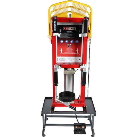 KS Tools Druckluft-Stand-Federspanner mit Einzel-Zylinder und Untergestell (1/5)
