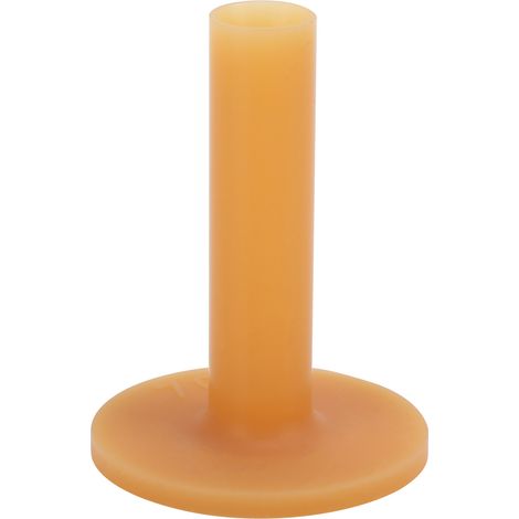 Lot de 10 supports en caoutchouc pour tee de golf 70mm, entraînement au practice et tapis d'exercice (1/5)