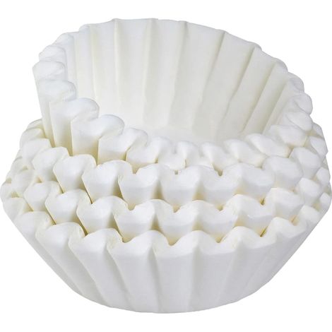 Filtre à café ou panier, 4 tasses, 200 unités, pour machine à café, porte-filtre ou cafetière à filtre.-AquaForge (1/2)