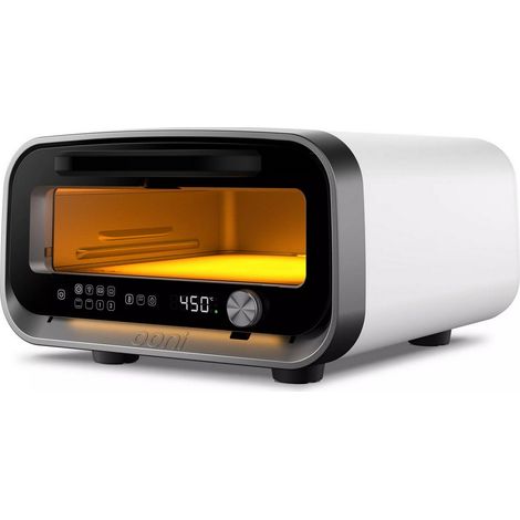 Ooni Volt 2 - Horno eléctrico para pizza de interior con tecnología Pizza Intelligence - Blanco polar
