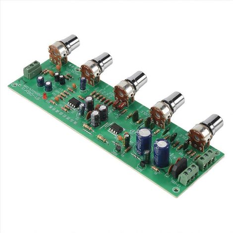 HiFi-Audio-Vorverstärker – Bass-, Mitten- und Höhenregelung mit Balanceeinstellung, Stereo-Vorverstärkermodul (1/5)