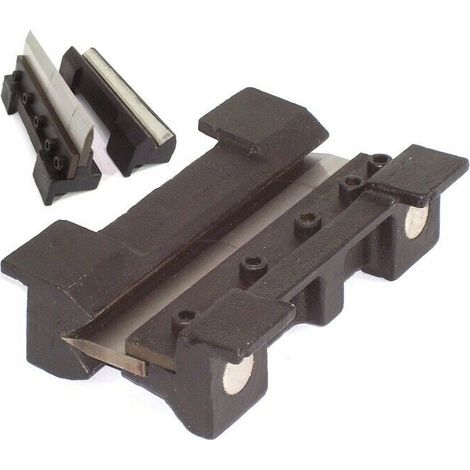 Biegebacken 150mm für Schraubstock Abkantbacken Abkantbank Magnete 56587 (1/5)