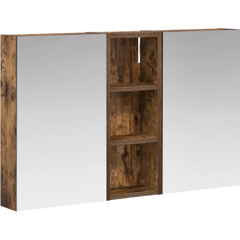 Maison Exclusive - Badezimmerschrank-Set 3 pcs 80 x 10,5 x 50 cm