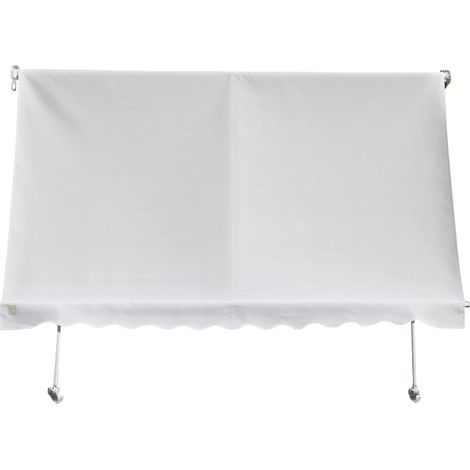 Tenda da Sole 3x2,5m Tessuto Poliestere Kraus Geranio Ecrù (1/2)