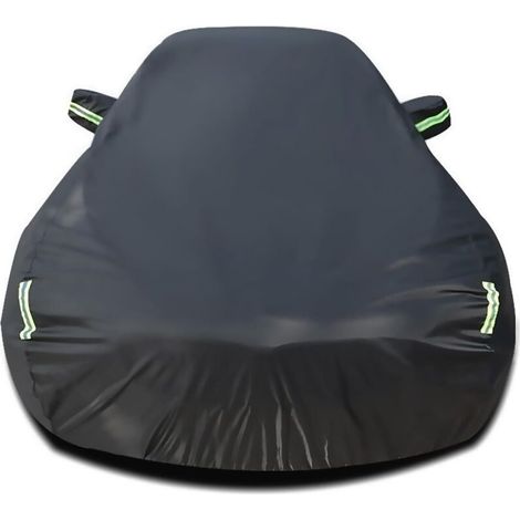 Housse de voiture imperméable pour Tesla Model 3 berline (2017–2025), doublure coton, protection pluie/neige/UV, usage intérieur & extérieur (1/4)