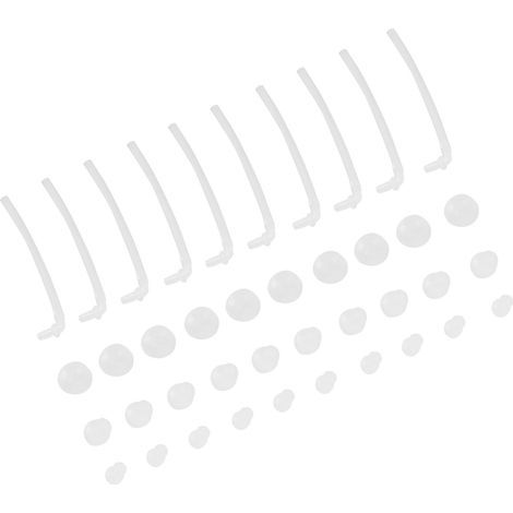 Embouts d'aide auditive avec tube sonore, embouts auriculaires et dômes pour appareils auditifs (1/5)