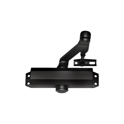 CHIUDIPORTA DC110 CERTIFICATO S/FERMO NERO- 1,0 pz