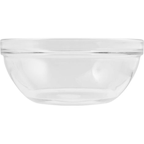 Bol de vidrio para ensalada de 26 cm, 3,6 l