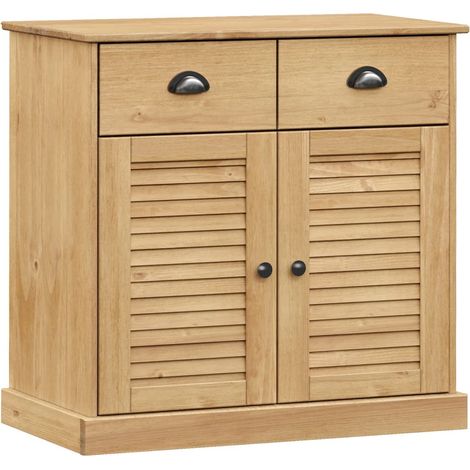 Credenza con Cassetti VIGO 78x40x75cm Legno Massello Pino vidaXL (1/5)