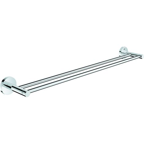 Grohe Essentials Doppelbadetuchhalter 600 mm, 40802001 (1/5)