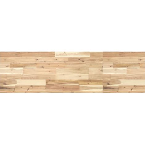Étagère murale,Étagère flottante 120x40x4 cm bois d'acacia massif non traité CFW48930 (1/5)