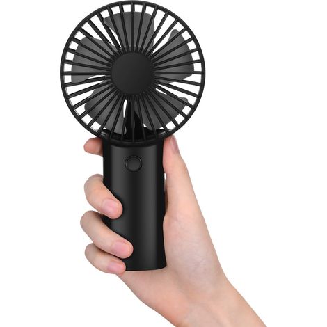 1 Ventilateur portable, batterie 4000 mAh, moteur cuivre 4304 tr/min, poignée ergonomique, usage bureau extérieur (1/5)