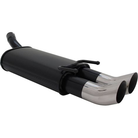 Silencieux Echappement Opel Corsa B 93/00 - 2x76mm DTM-13755039