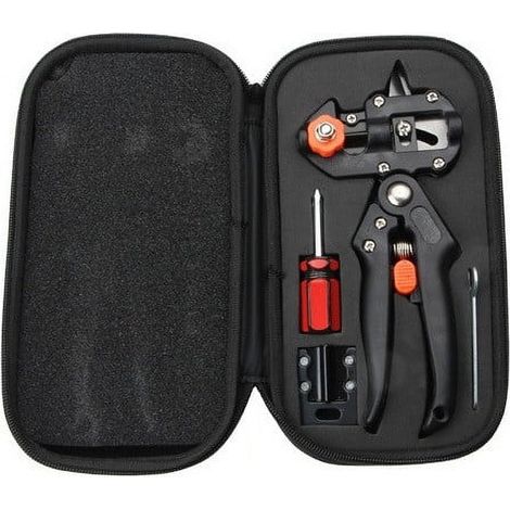 Emporte-pièce Pour Greffage - Ciseaux De Taille Pour Arbres Fruitiers - Coupe En U V Et Oméga - Diamètre De Tige 5 À 14 Mm - 1 Pièce (1/5)