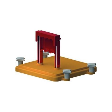 Dallmer 664631 Couvercle de boîtier 2000 pour Stausafe (1/2)
