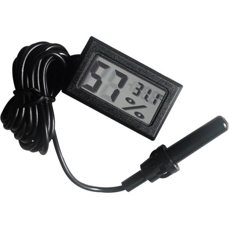 Mini thermomètre humidité LCD, hygromètre, numérique, jauge de température, moniteur de température (1/5)