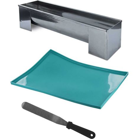 Coffret Pâtisserie Spécial Bûche avec Moule et Plaque à Génoise (1/4)