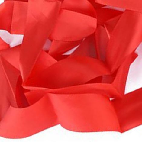 4 m lange Tanzbänder für Gymnastik und Kinder (rot).