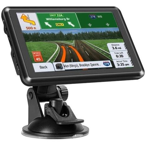 Appareil de navigation GPS pour voitures, camions 2023 - Navigation par satellite 5 pouces pour camions pour voitures Europe, (1/5)