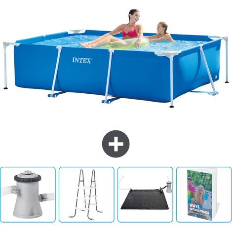 Intex Piscina con struttura Rettangolare - 220x150x60 cm - 7-pezzi SCB128 (1/5)
