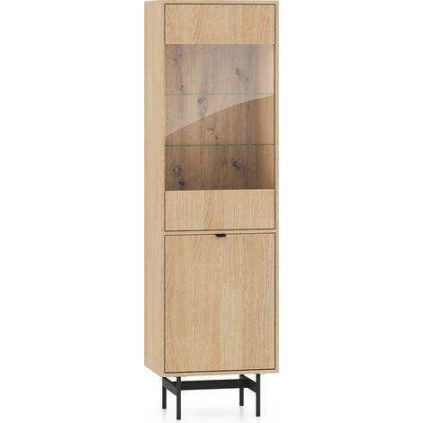 Vetrina a 2 ante in legno Nila (1/5)