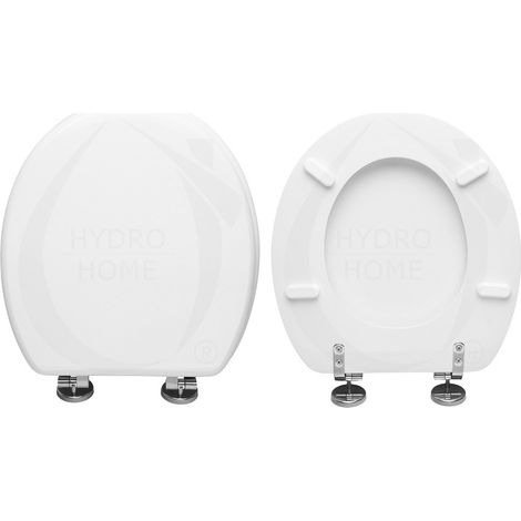 Copriwater Junior Rak legno rivestito in resina poliestere bianco (1/4)