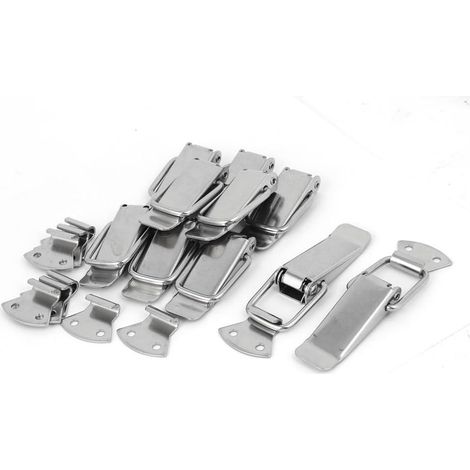 Case Box Chest Spring Loaded Toggle Latch Verschluss Haspelklemme 104x38x18mm 10St (1/3)