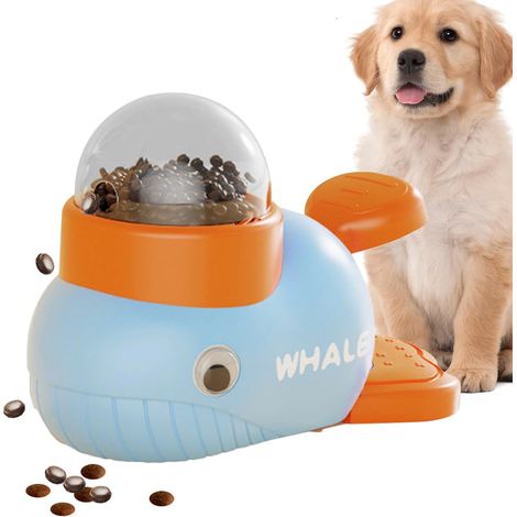 Dog Treat Dispenser Toy,Dog Slow Feeder Bowl Enrichment Toys